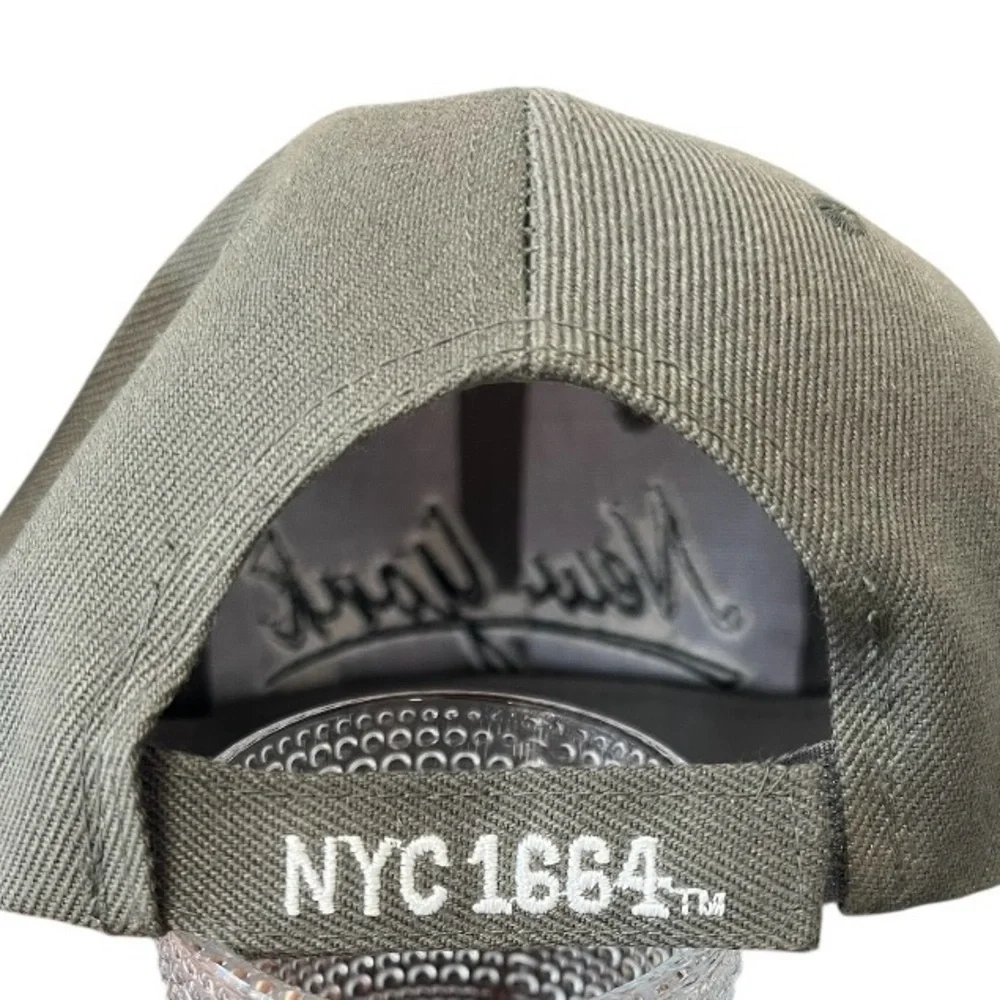 NYC 1664 INC New York City 1664 Baseball Cap NWT Gray, Black & White Uniex